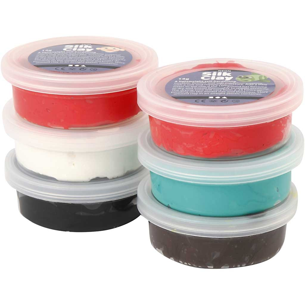 Silk Clay® 6x14g värilajitelma