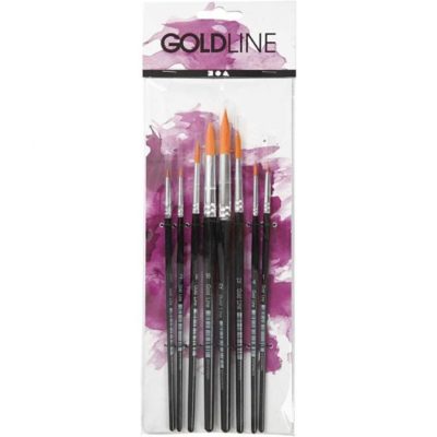 Gold Line nylonsiveltimet nro 0-22 (lev.1,5-8mm) 8kpl