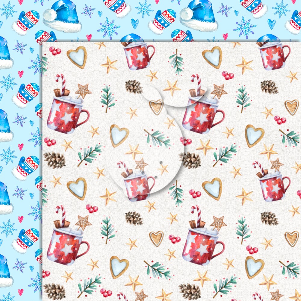 Lemoncraft paperi Joy to the world 02 (30,5x30,5cm)