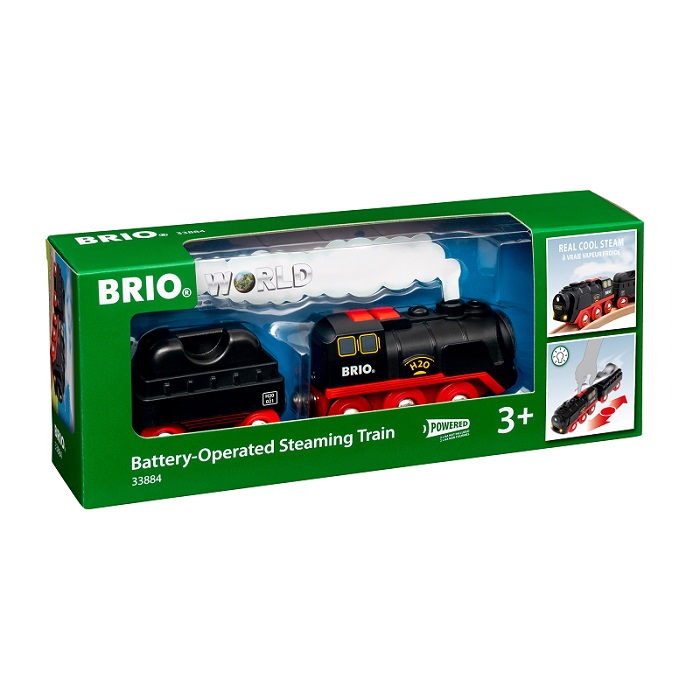 Brio Paristokäyttöinen höyryävä höyryjuna