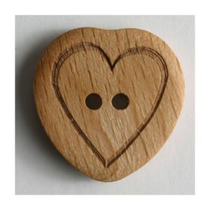 Dill puunappi sydän