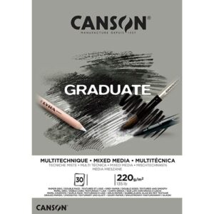 Canson Graduate lehtiö Mixed Media Grey lehtiö 220g