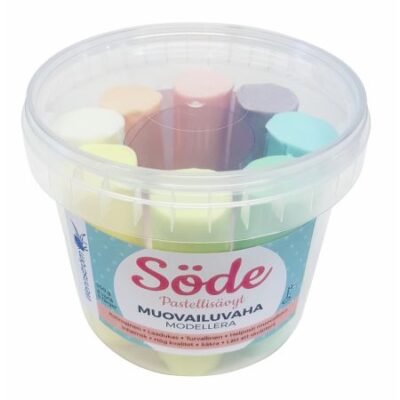Wennström muovailuvaha 500 g/lajitelma muovipurkissa