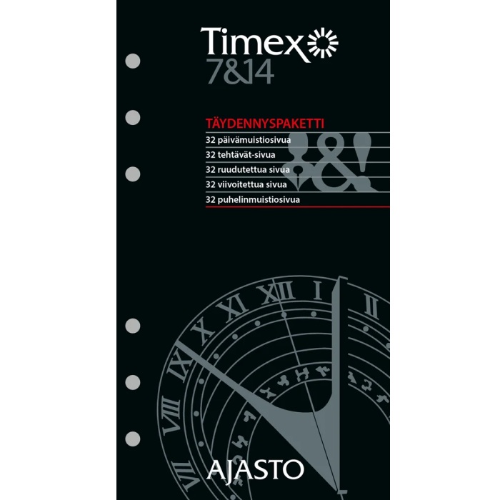 Ajasto Timex 7 ja 14 -täydennyspaketti