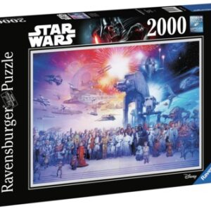 Ravensburger palapeli Star Wars Universe 2000 palaa