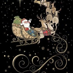 2-osainen kortti Bug Art - Joulupukin tiimi