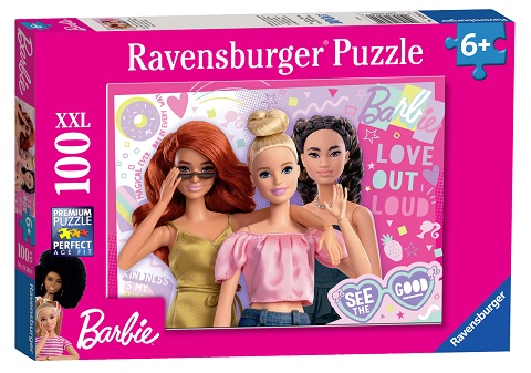Ravensburger palapeli 100XXL, Barbie, See the Good