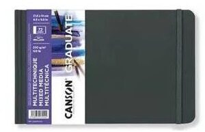 Canson Graduate luonnoskirja MixM 21,6x14cm 200g(72sivua)