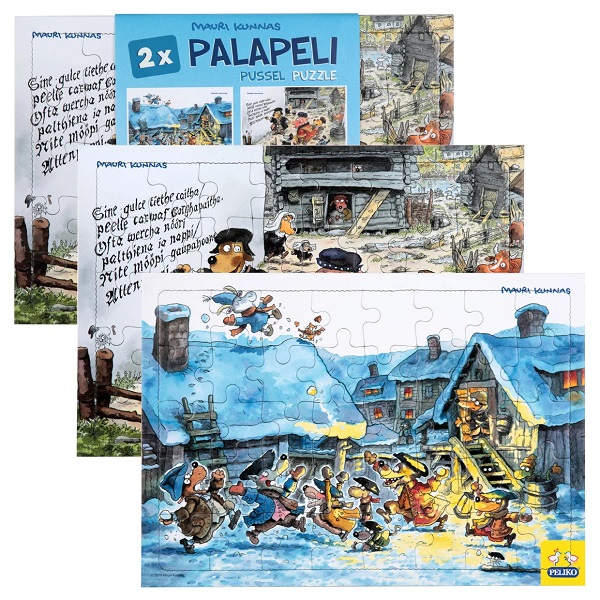 Mauri Kunnas Palapelisetti 2 x 40 palaa