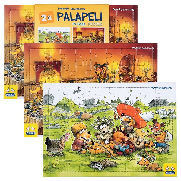 Mauri Kunnas Palapelisetti 2 x 40 palaa