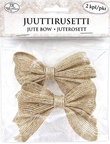 JK juuttirusetti natur 6x10,5cm 2kpl