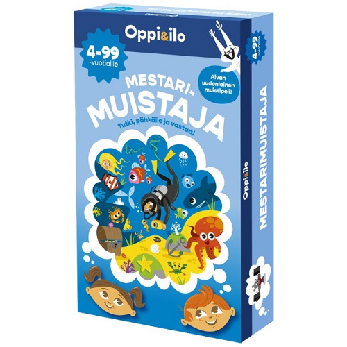 Oppi&ilo Mestarimuistaja-lautapeli 4-99 v