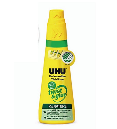 UHU Twist & Glue ReNATURE liimakynä 100g/90ml