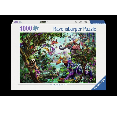 Ravensburger palapeli 4000 palaa Tropical Dragons