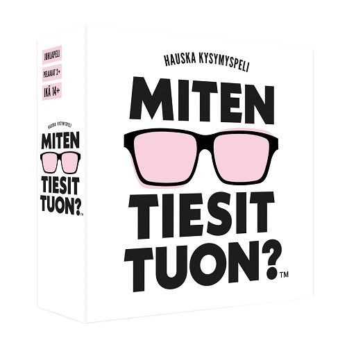 MITEN TIESIT TUON? -peli