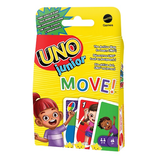 UNO JUNIOR MOVE -pelikortit