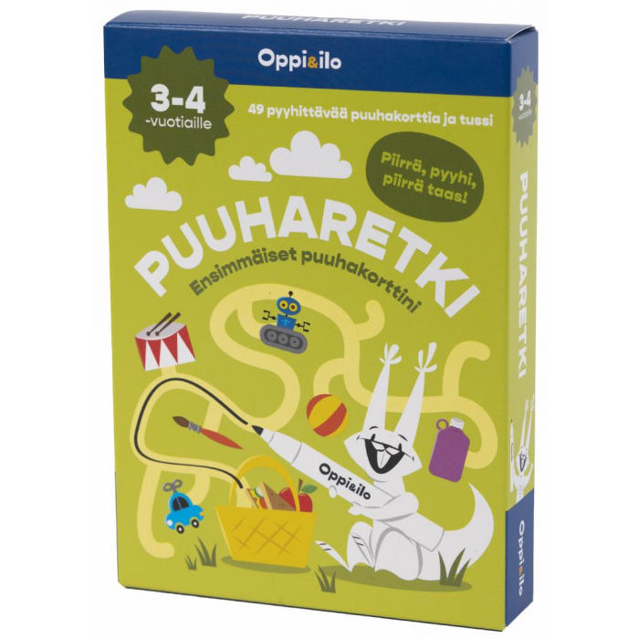 Puuharetki -puuhakortit 3-4 v