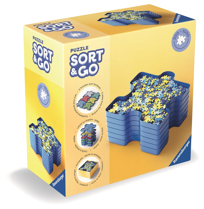 Ravensburger Sort Your Puzzle lajitteluastiat