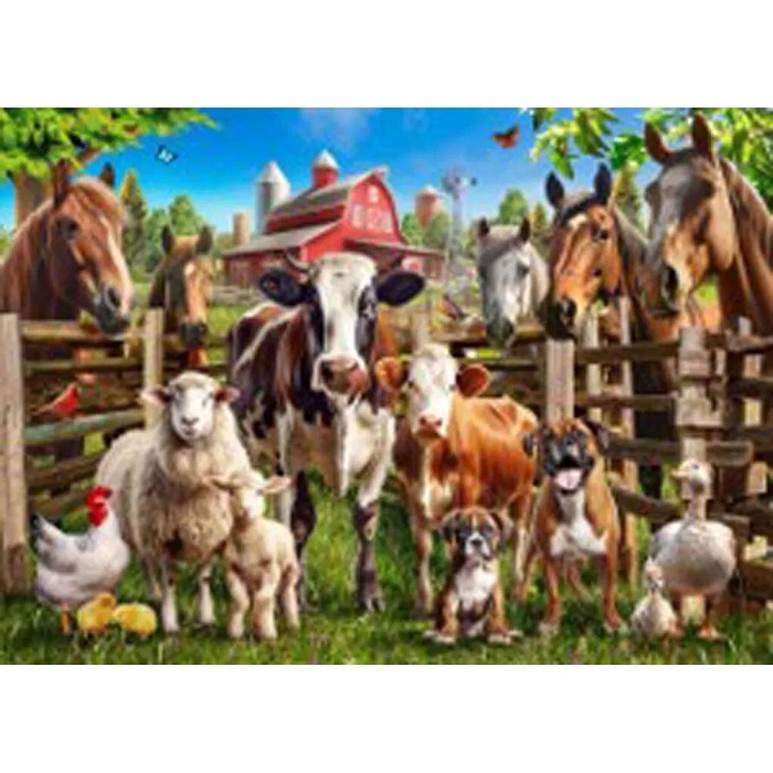Educa palapeli 500 palaa Farmyard buddies