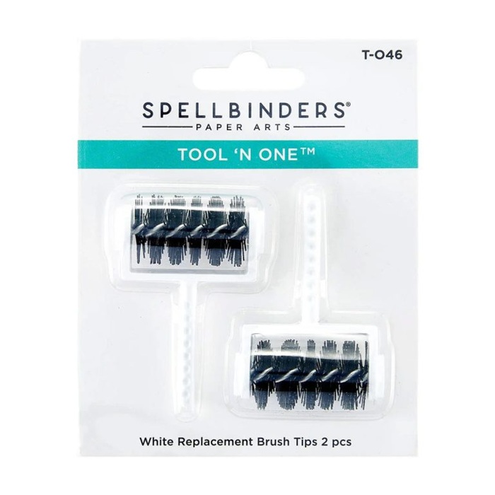 Spellbinders Tool N’ One™ Replacement Brush Tips harjapää 2kpl