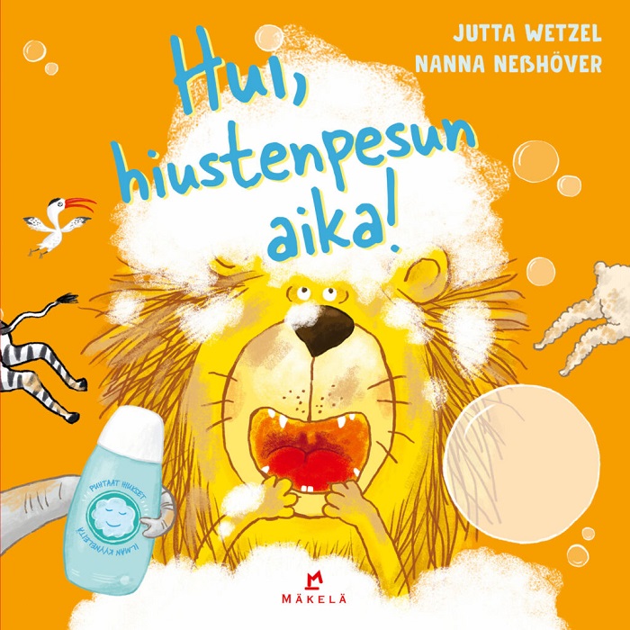 Hui, hiustenpesun aika! Wetzel, Jutta