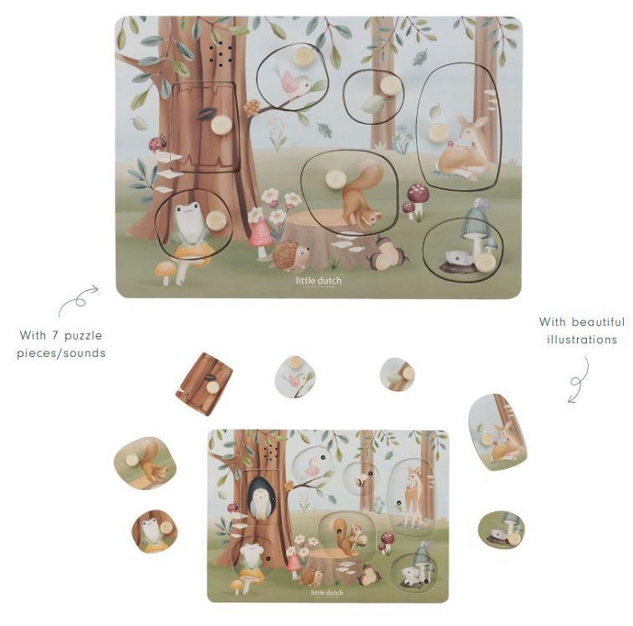 Little Dutch Forest Friends Äänipalapeli