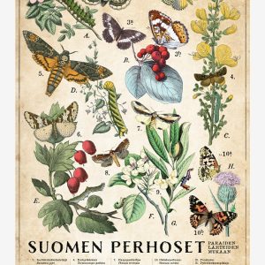 Suomen Perhoset palapeli 1000 palaa