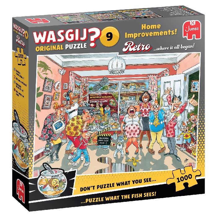 Wasgij Retro Orginal 9 Home Improvements! 1000 palaa