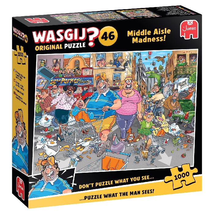 Wasgij Original 46 Middle Aisle Madness! 1000 palaa