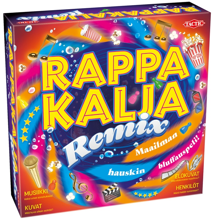 Tactic Rappakalja Remix lautapeli