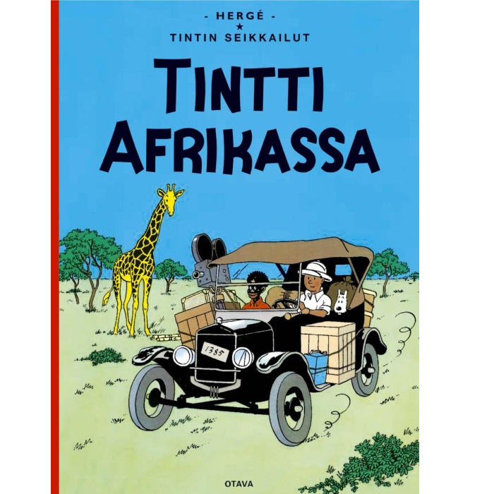 Tintti Afrikassa - Tintin seikkailut 2. Hergé,