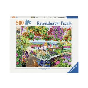 Ravensburger palapeli 500 palaa Glorious Garden center