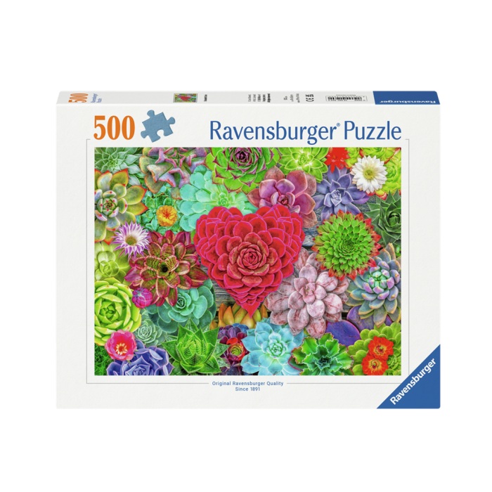 Ravensburger palapeli 500 palaa Succulent Love