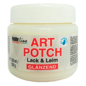 ART POTCH – yleisliimalakka, kiiltävä 150ml