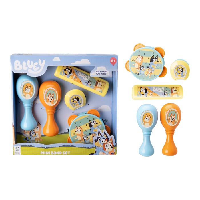 Bluey mini soitinsetti