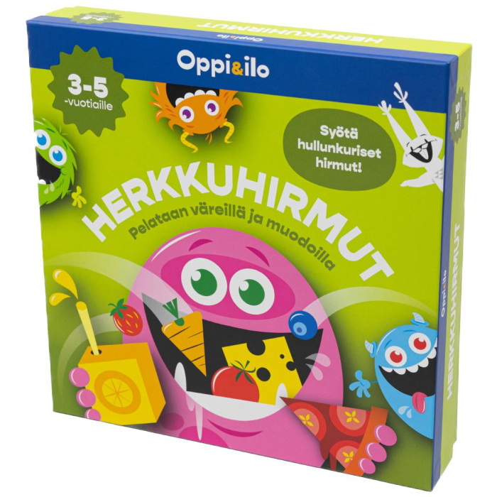 Oppi&Ilo Herkkuhirmut -lautapeli 3-5 v