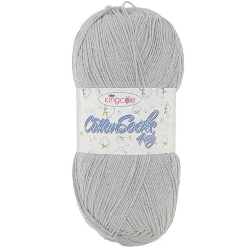 King Cole Cotton Socks puuvillasukkalanka 100g 365m - Image 3