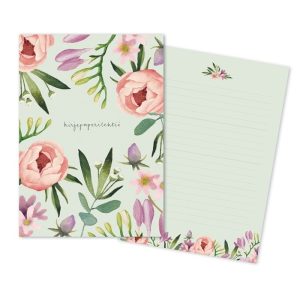 Kirjepaperilehtiö Henna Adel - Kukat