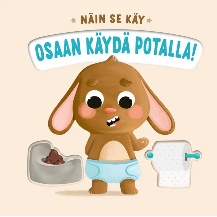 Osaan käydä potalla! Katselukirja. Pesavento, Giulia