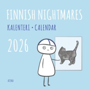 Finnish Nightmares seinäkalenteri 2026