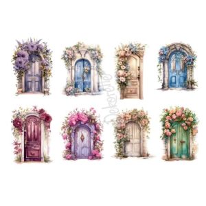 Kuva-arkki A4, Krafia, Ovet