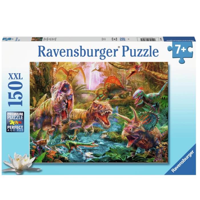 Ravensburger palapeli 150XXL palaa T-Rex Attack