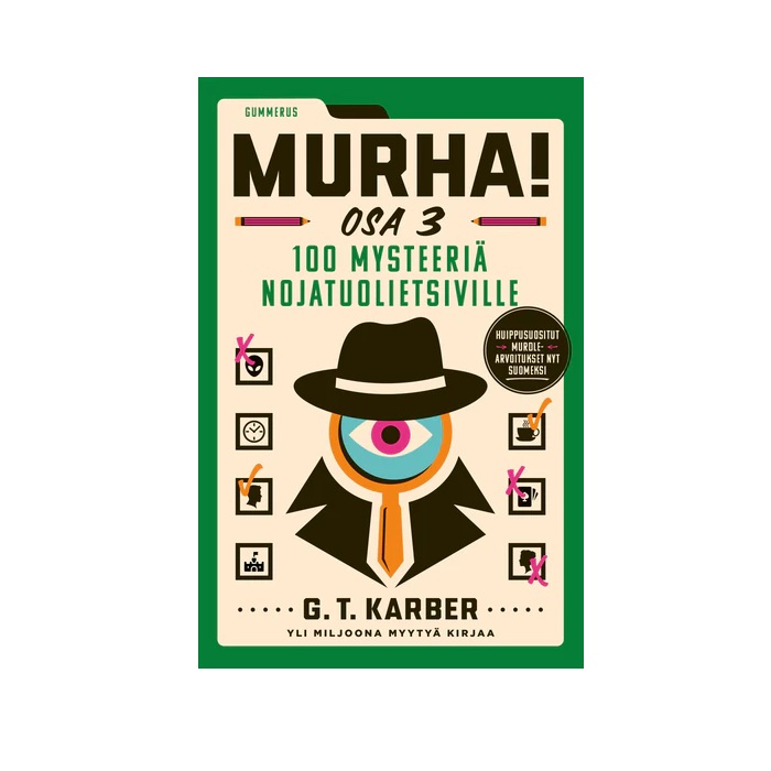 Murha! Osa 3 - 100 mysteeriä nojatuolietsiville G. T. Karber