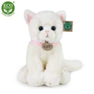 Rappa Plush white cat 25 cm kissapehmolelu