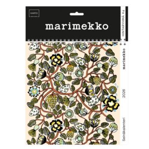 Seinäkalenteri 2026 Marimekko 22x22cm