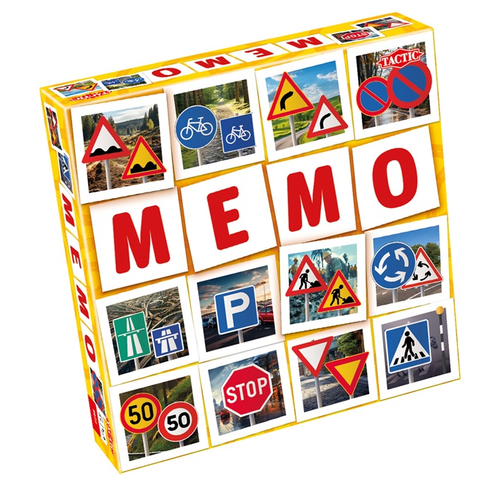 Tactic Memo Liikennemerkit muistipeli