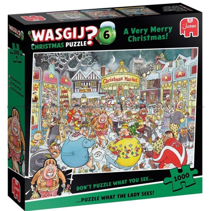 Wasgij Christmas 6 A Very Merry Christmas! 1000 palaa