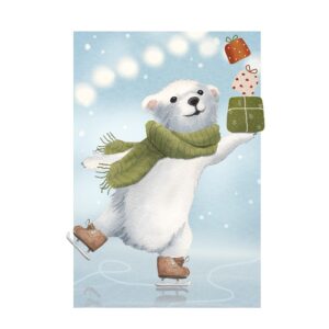 Henna Adel joulukortti Jääkarhu 1-os