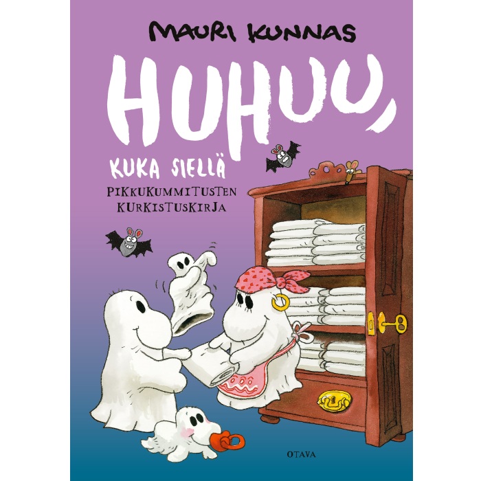 Huhuu, kuka siellä - Pikkukummitusten kurkistuskirja. Kunnas, Mauri