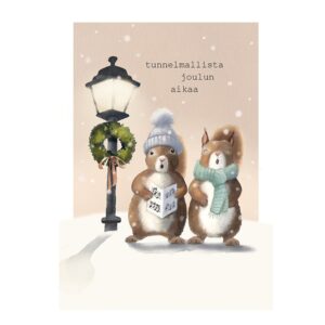 Henna Adel joulukortti Oravakuoro 1-os